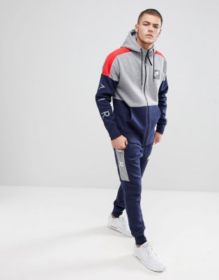 nike air tracksuit navy