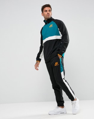 turquoise nike tracksuit