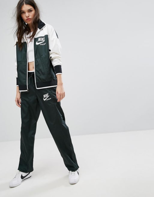 Nike Archive -Trainingsjack en broek in outdoor-groen