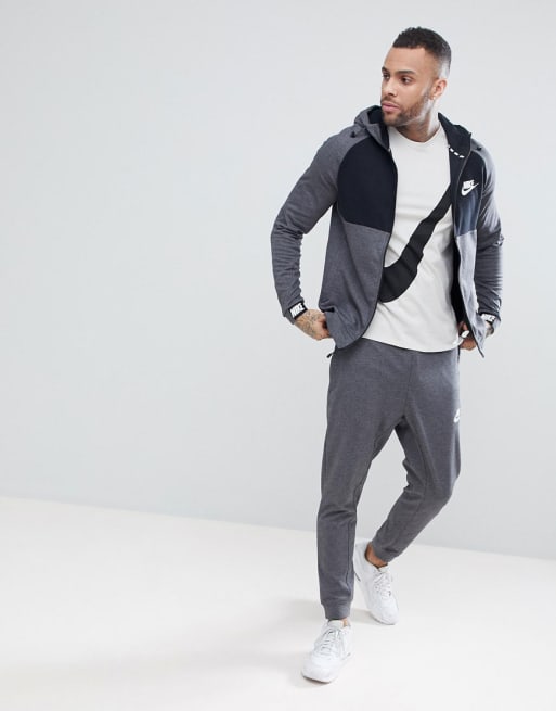 Nike AV15 Tracksuit in Grey | ASOS