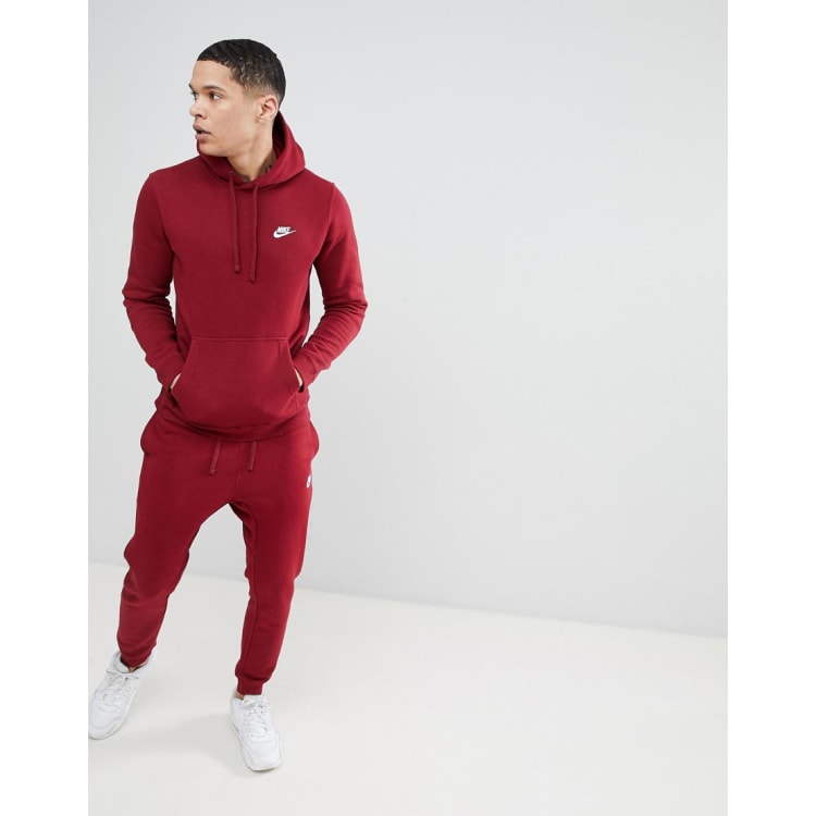 Red checkered nike store tracksuit