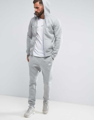 gray nike tracksuit