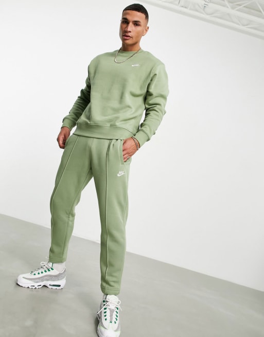 Nike mens green store tracksuit