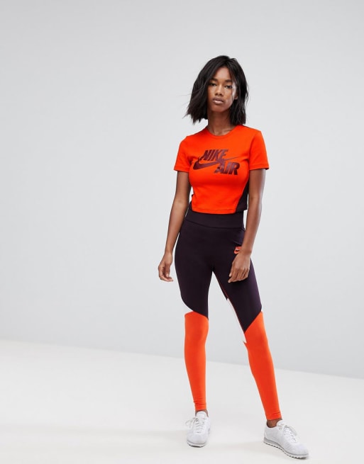 Nike Cropped T Shirt Leggings Co Ord ASOS