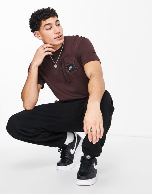 Nike Ensemble de sport fonctionnel avec poche cargo Marron ASOS