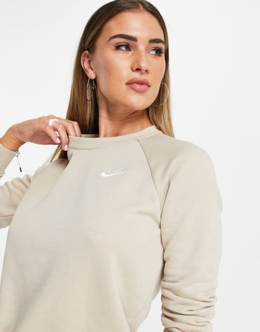 Nike Essential tracksuit in rattan stone | ASOS