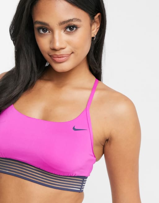 Nike, Sport Tankini Top Womens, Fuchsia Blast