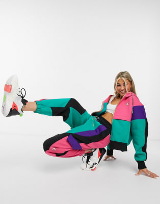 Nike Jordan colour block tracksuit in 