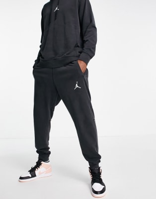 Nike Jordan Jumpman Air fleece tracksuit set in black | ASOS