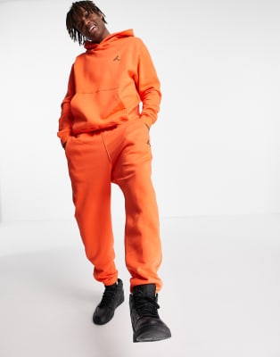 Nike Jordan Jumpman embroidered logo tracksuit in orange