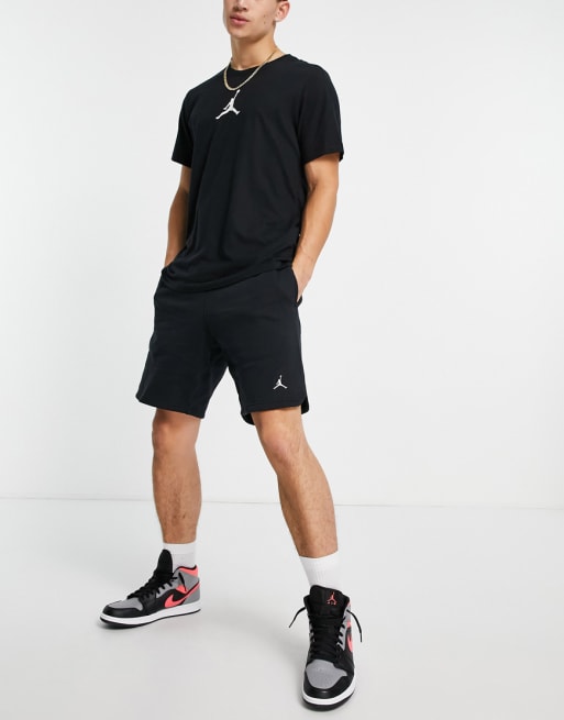 Nike Jordan Shorts and Hoodie set in black ASOS