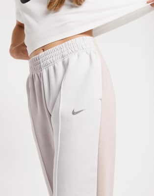 beige nike womens tracksuit