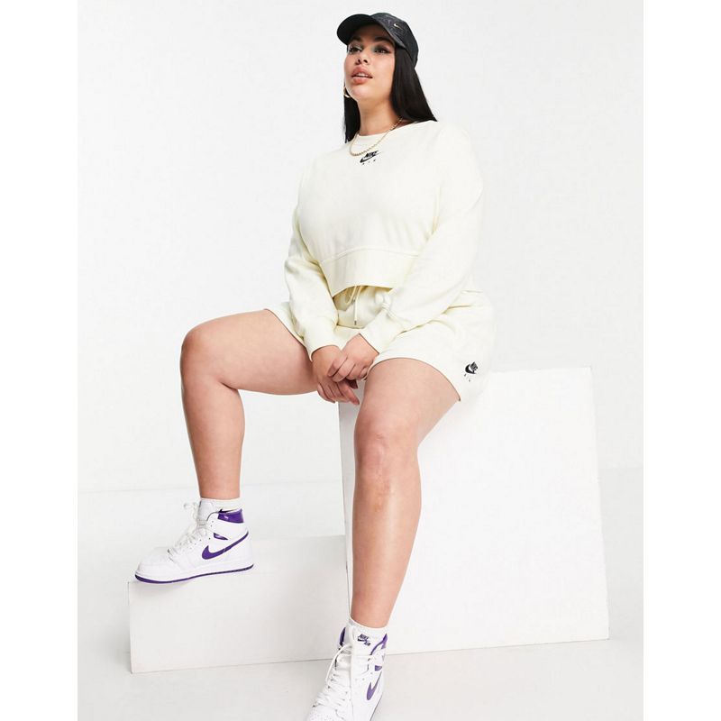 Nike Plus – Air – Set in gebrochenem Weiß