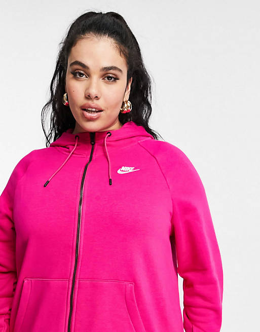 Nike Plus Essential tracksuit in pink | ASOS
