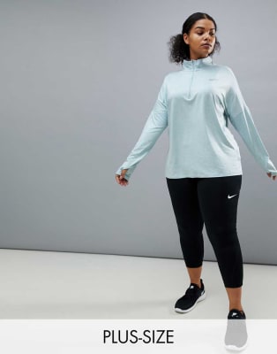 nike plus size half zip