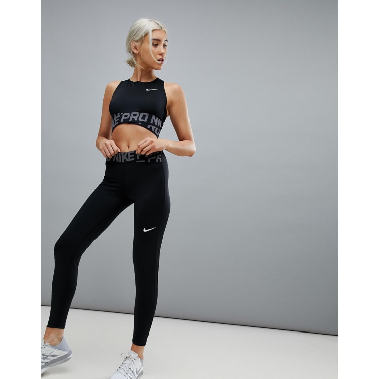 Miles Diploma gras Nike Pro Training Crossover Set In Black | ASOS