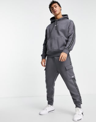 Nike Repeat Pack logo taped tracksuit 