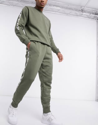 nike khaki tracksuit