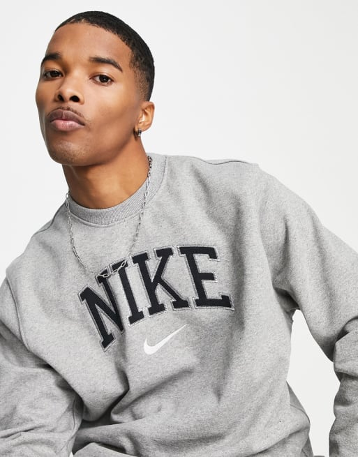 Asos grey best sale nike tracksuit