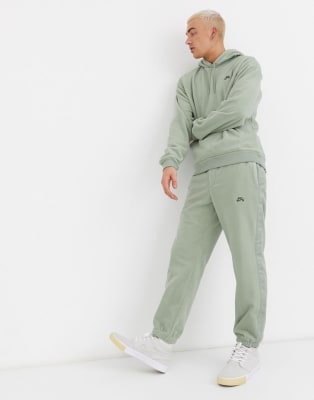 nike green fleece tracksuit