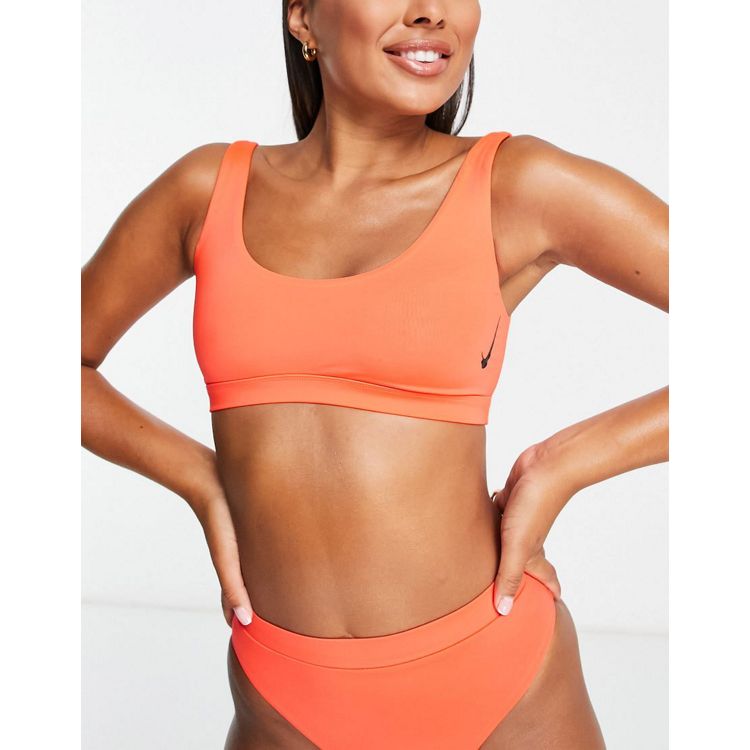 Nike Sneakerkini Women's Scoop Neck Bikini Top.