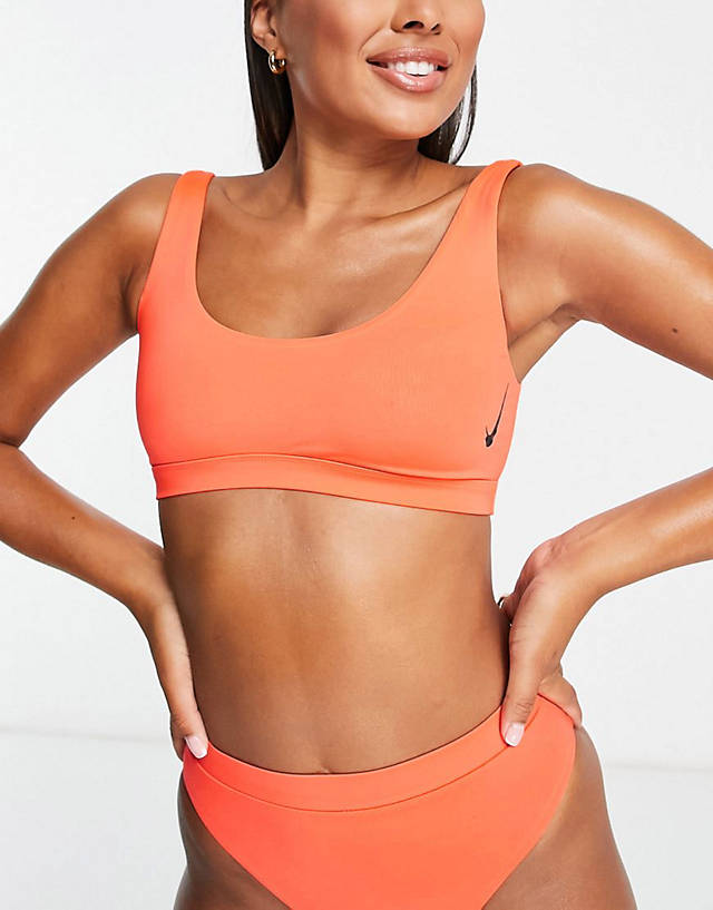 Nike Swimming - sneakerkini scoop neck bikini with matching set
