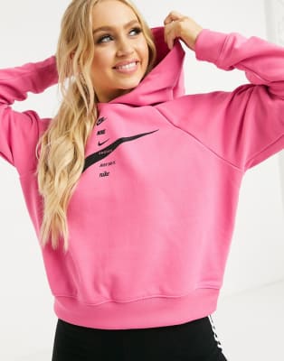 pink nike jogger suit