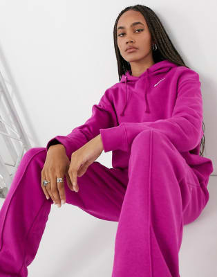 purple nike tracksuit