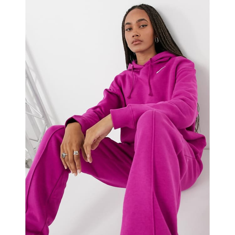 Útil Se asemeja Excelente Nike Swoosh oversized purple tracksuit | ASOS