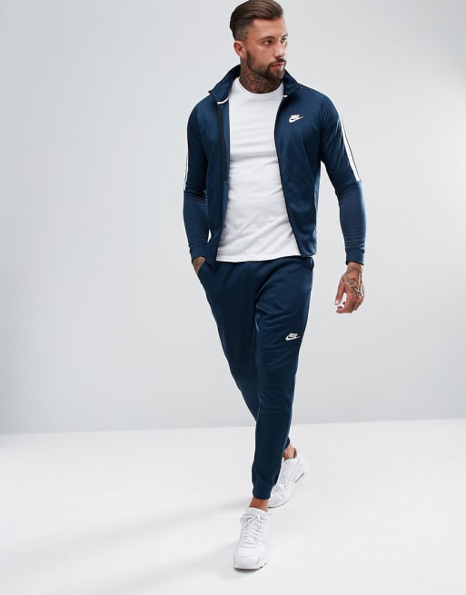 Mens nike tribute on sale tracksuit