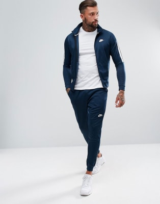 navy nike tracksuit