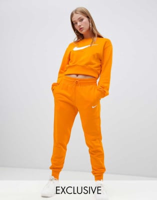 nike tuta donne arancione