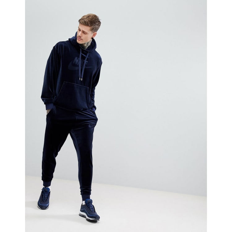 Nike gold velour outlet tracksuit