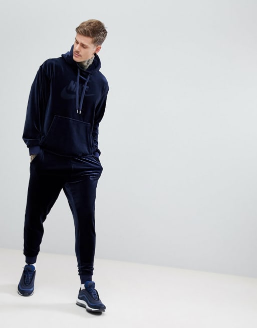 Suede tracksuit cheap