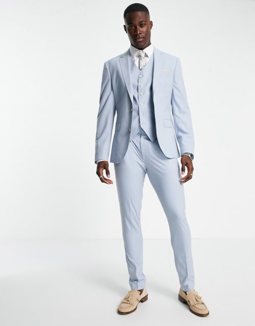 Light blue 2025 suit asos