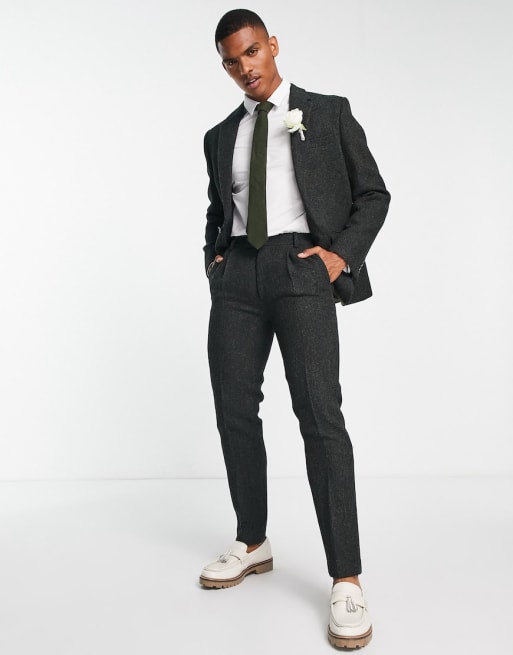 Tweed clearance skinny suit