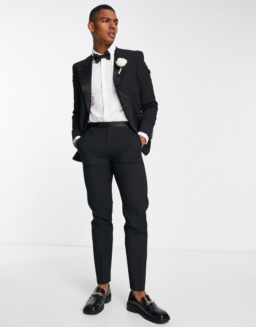 Asos black clearance tuxedo