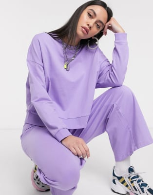 purple womens adidas tracksuit