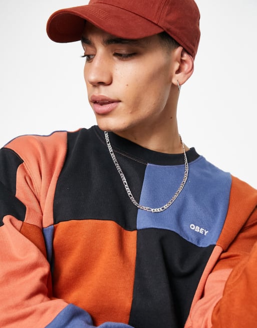 Obey mosaic co-ord set in orange