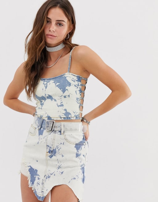 One Above Another – Stentvättat set i denim