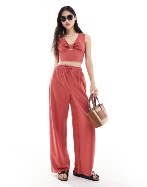 ONLY - Coordinato color ruggine