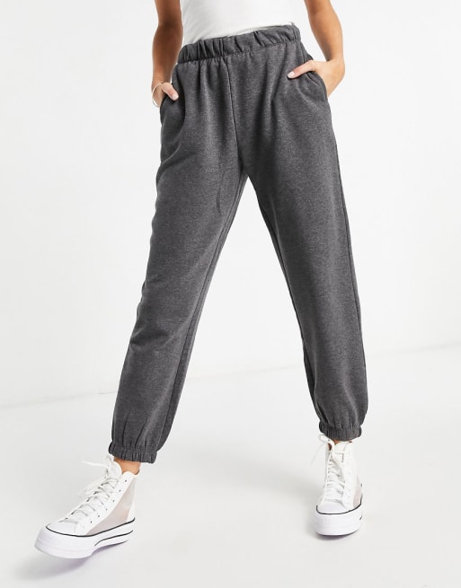 Only hoodie and sweatpants set in dark gray | ASOS