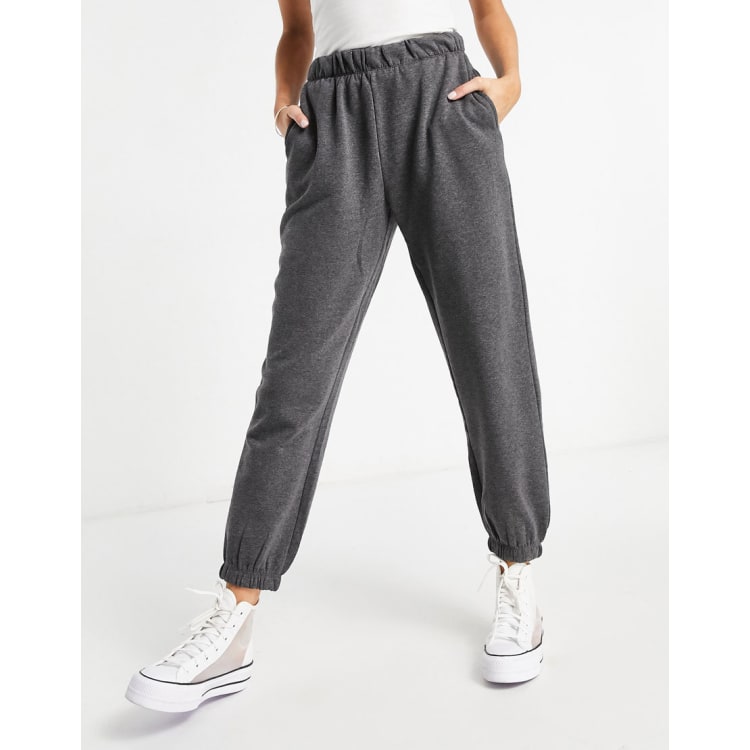 Only hoodie and sweatpants set in dark gray ASOS