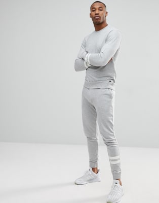 grey tracksuit asos