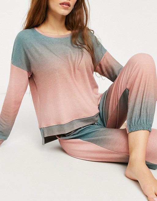 Onzie sweats co-ord in pink ombre