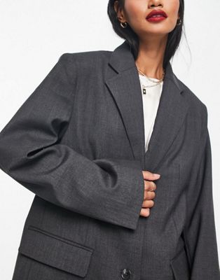 & Other Stories co-ord oversized blazer and trousers