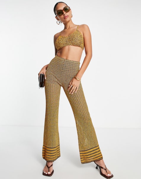 & Other Stories crop top and wide leg pants - view 1