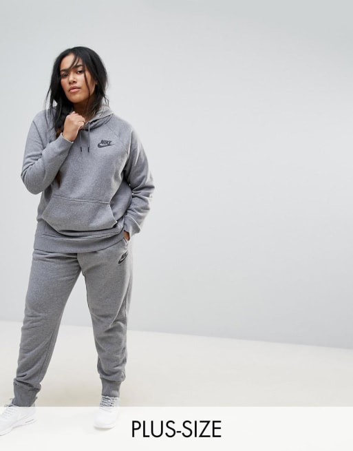 Pantalones de ch ndal y sudadera con capucha en gris Rally de Nike