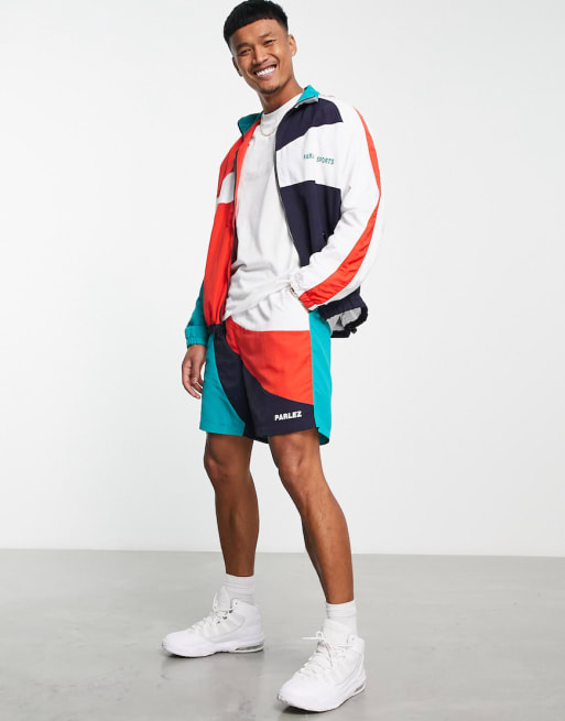 Parlez - Leeward - Completo coordinato stile rétro color block multicolore