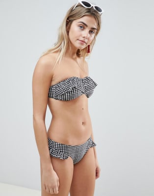 Bandeau Bikini w/ Ruffle